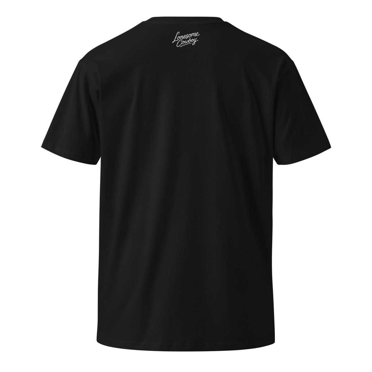 White Logo Tee