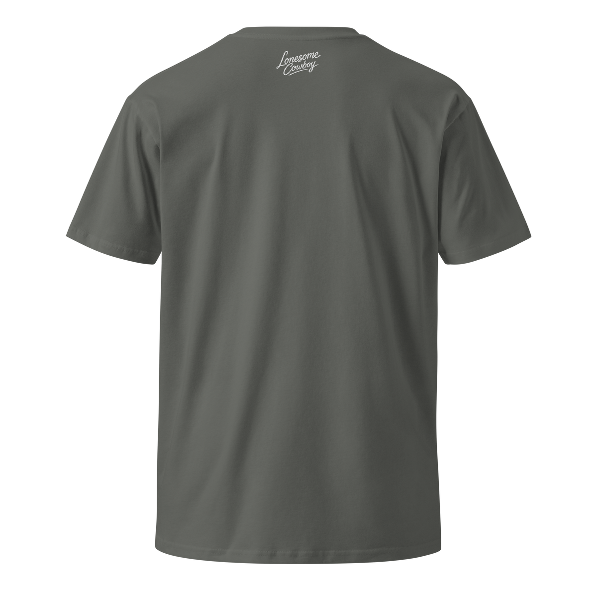 White Logo Tee