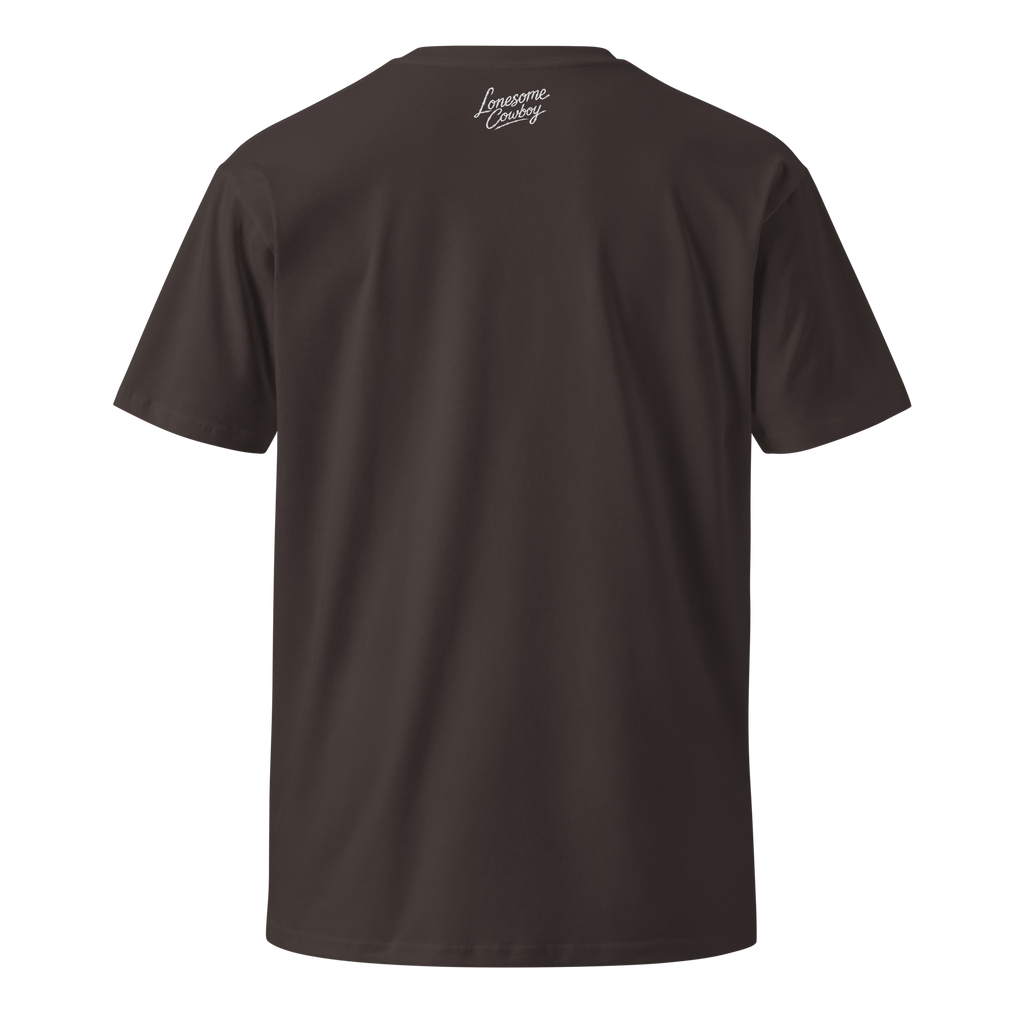 White Logo Tee