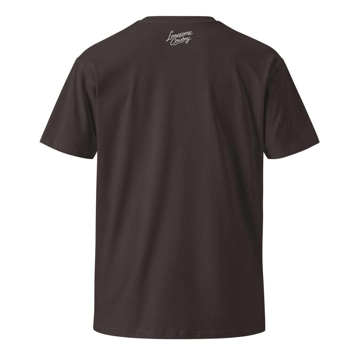 White Logo Tee