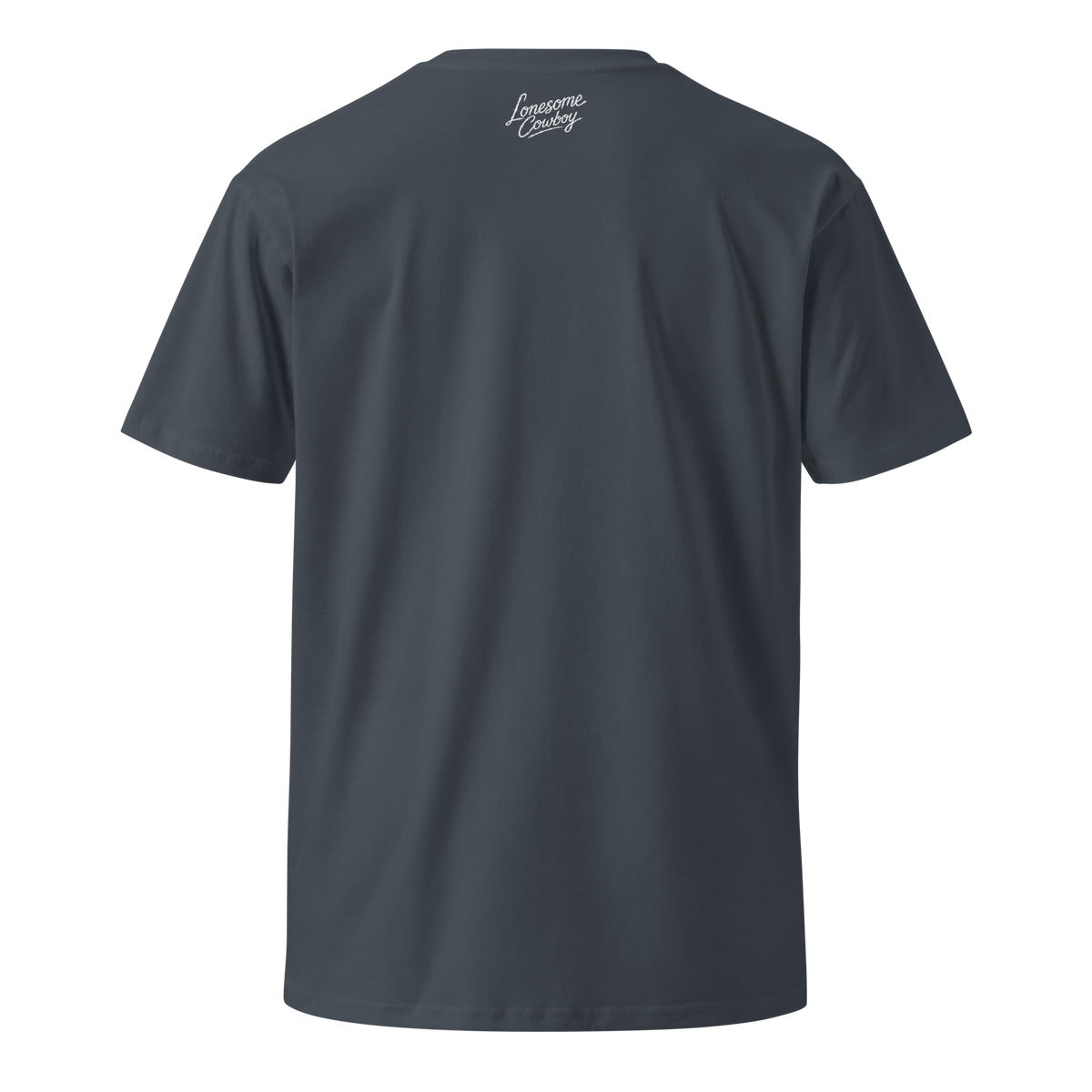 White Logo Tee